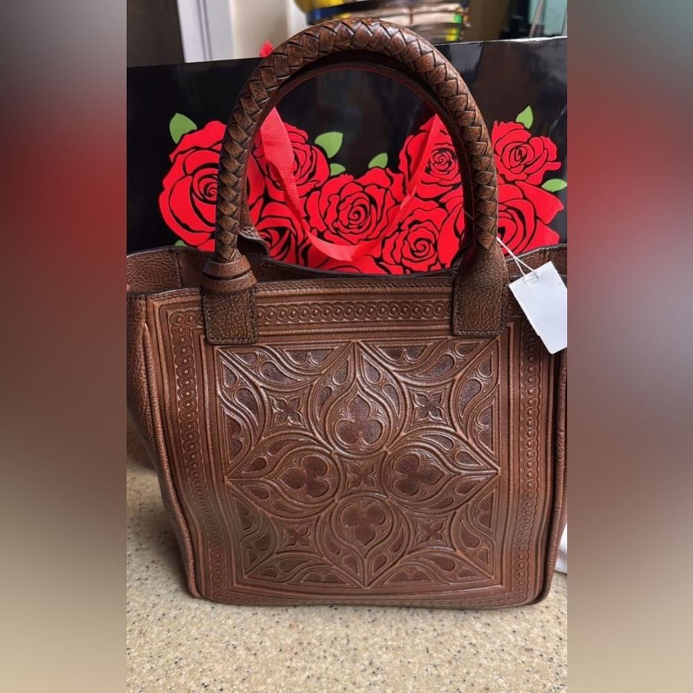 BRIGHTON Morella Tote Saddle Leather Medium Tote H36234